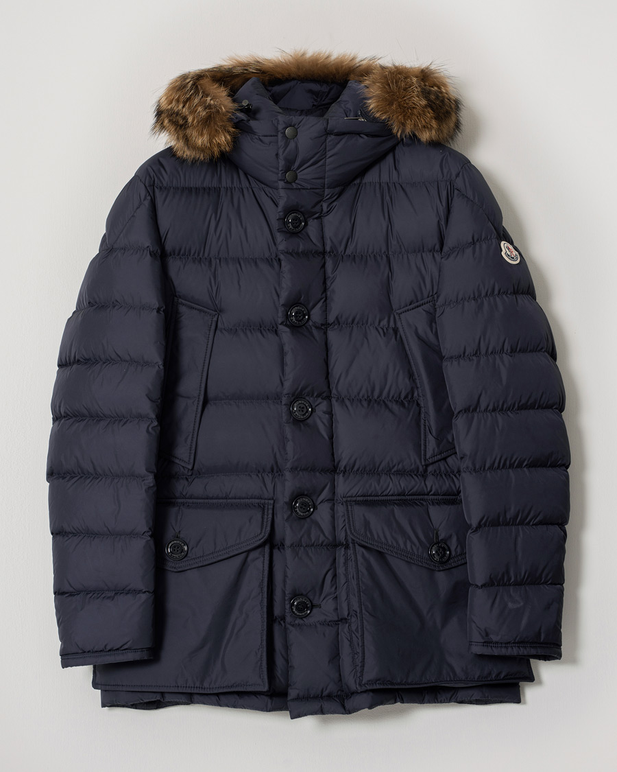 Mies | Takit | Pre-owned | Moncler Cluny Down Parka Navy
