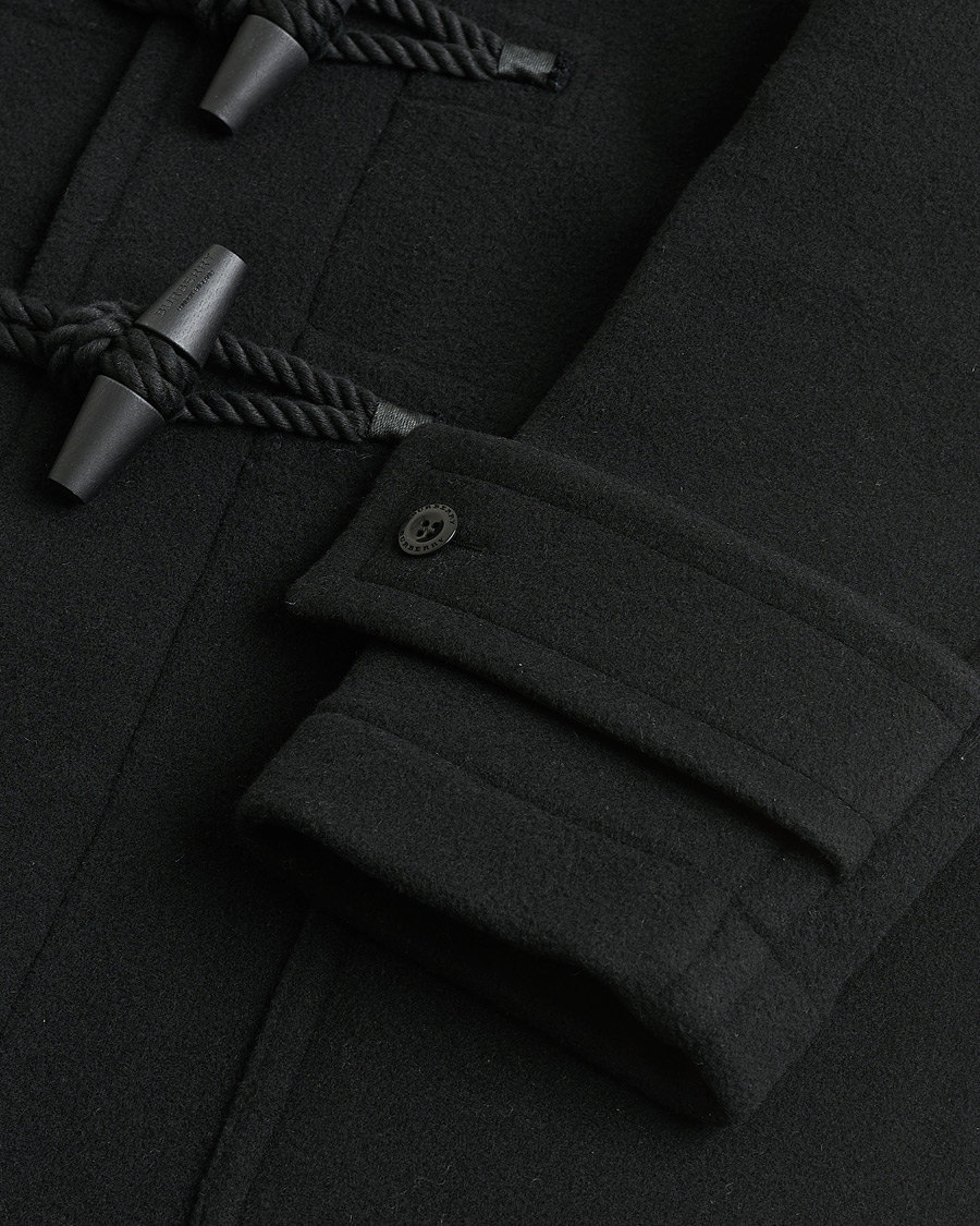 Mies | Pre-owned Takit | Pre-owned | Burberry Wool Duffle Coat Black 50