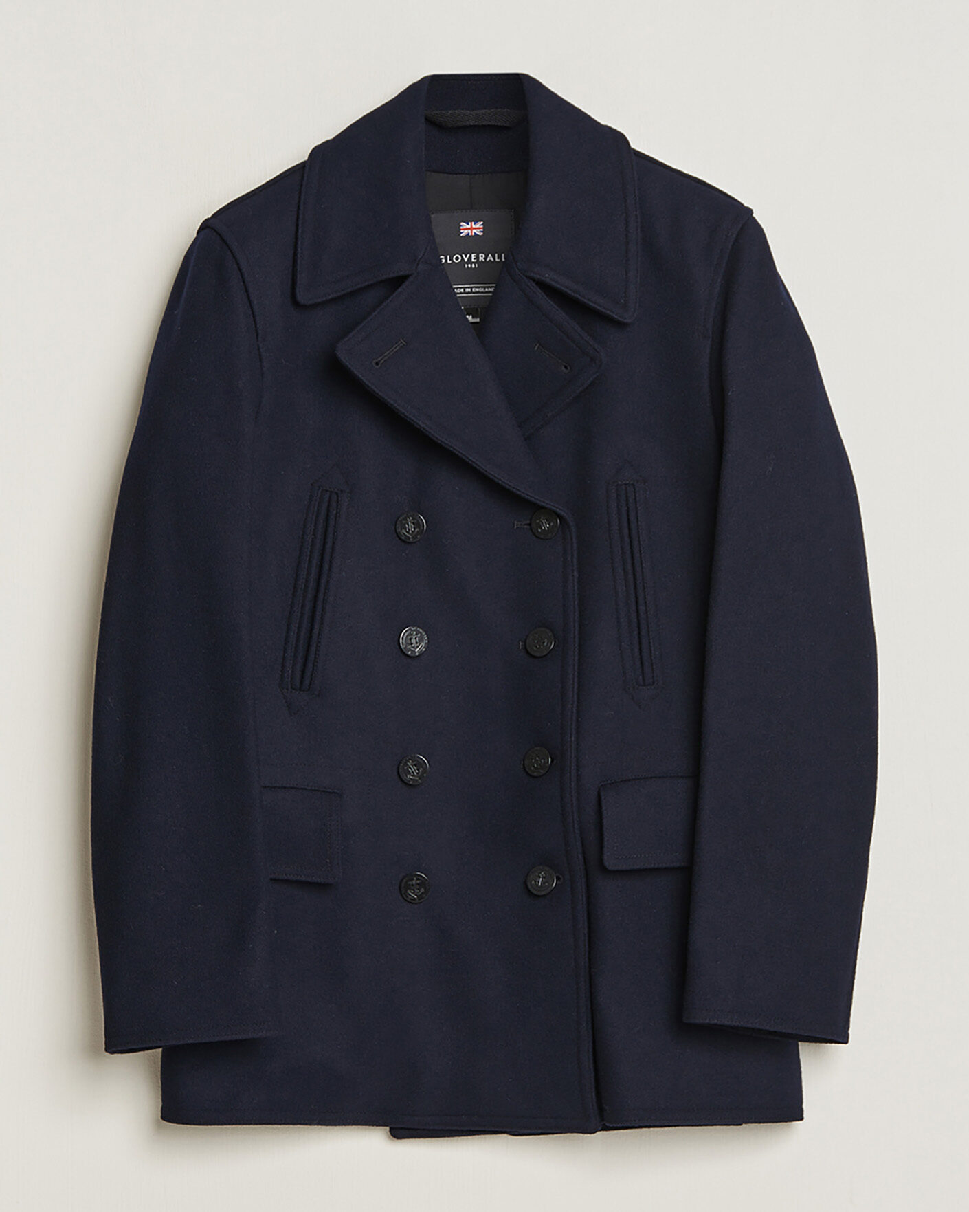 Mies | Pre-owned Takit | Pre-owned | Gloverall Churchill Reefer Peacoat Navy M
