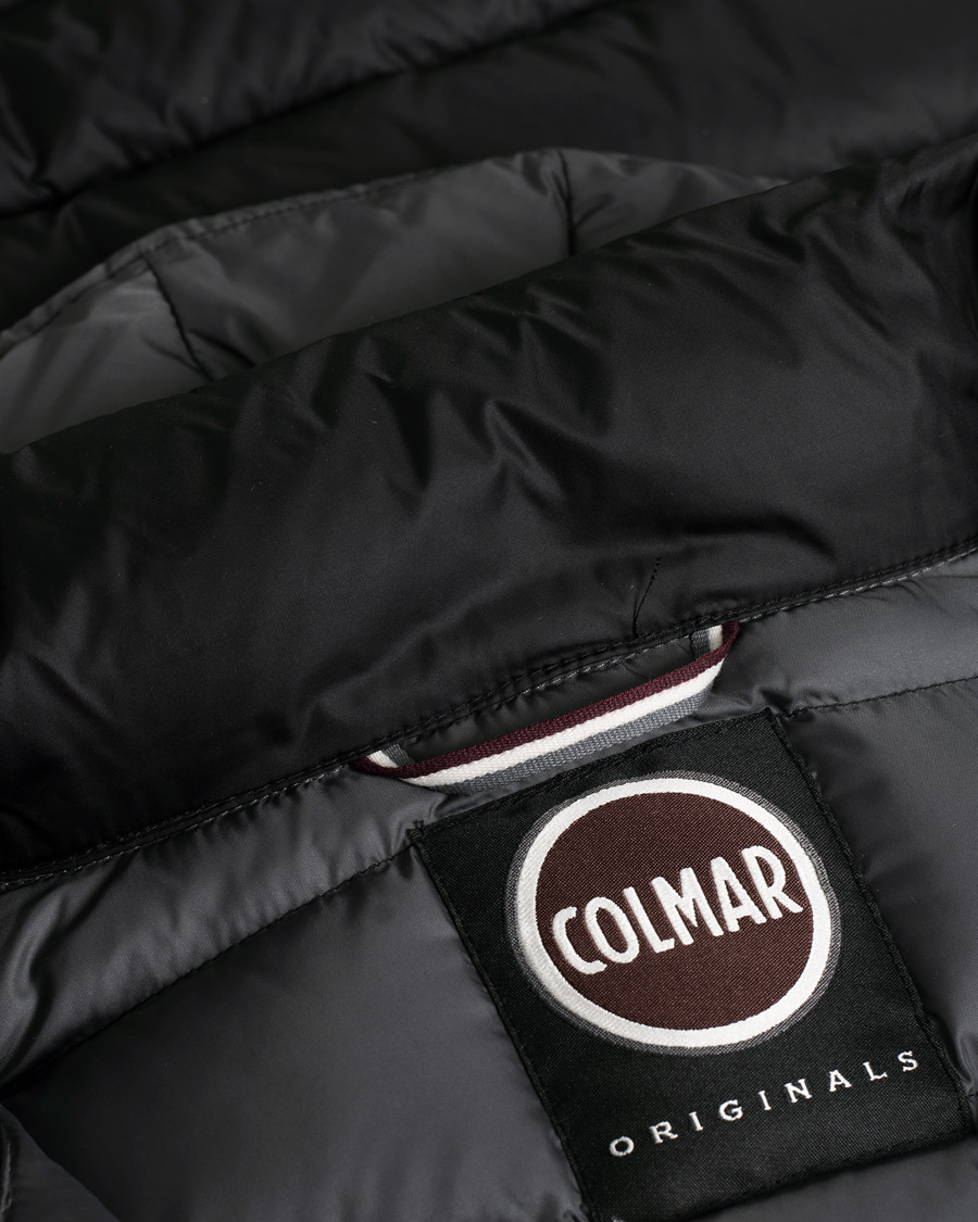 Mies | Takit | Pre-owned | Colmar Concrete Down Detachable Hooded Jacket Black