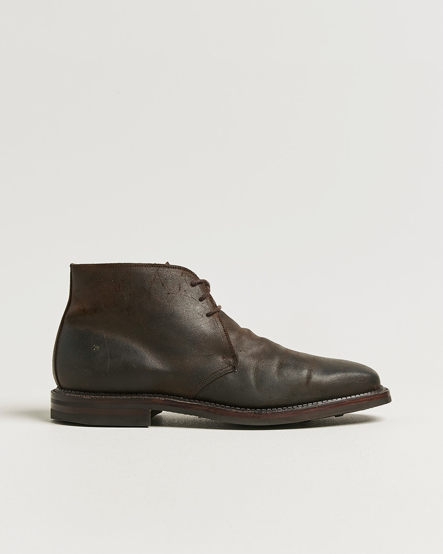 Mies | Pre-owned Pohjattavat kengät | Pre-owned | Crockett & Jones Molton Chukka Dk Brown Rough-Out Suede UK10 - EU44