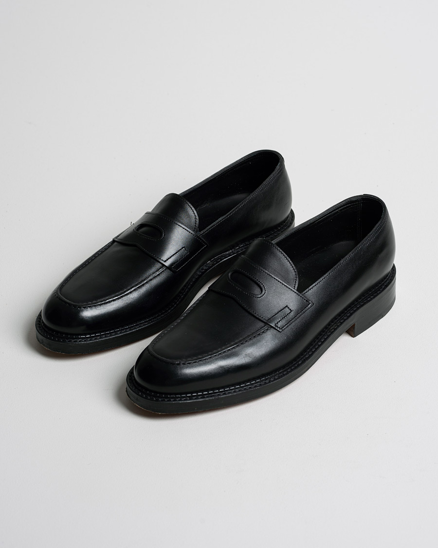 Mies | John Lobb Lopez New Standard Penny Loafer Black Calf UK8,5 - EU42,5 | Pre-owned | John Lobb Lopez New Standard Penny Loafer Black Calf UK8,5 - EU42,5