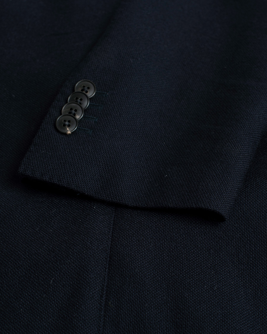 Mies | Pikkutakit | Pre-owned | Boglioli K Jacket Wool Hopsack Blazer Navy
