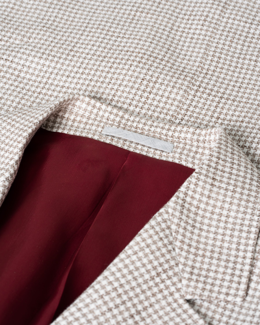 Mies | Pikkutakit | Pre-owned | Brunello Cucinelli Linen/Silk Patch Pocket Blazer Beige 52