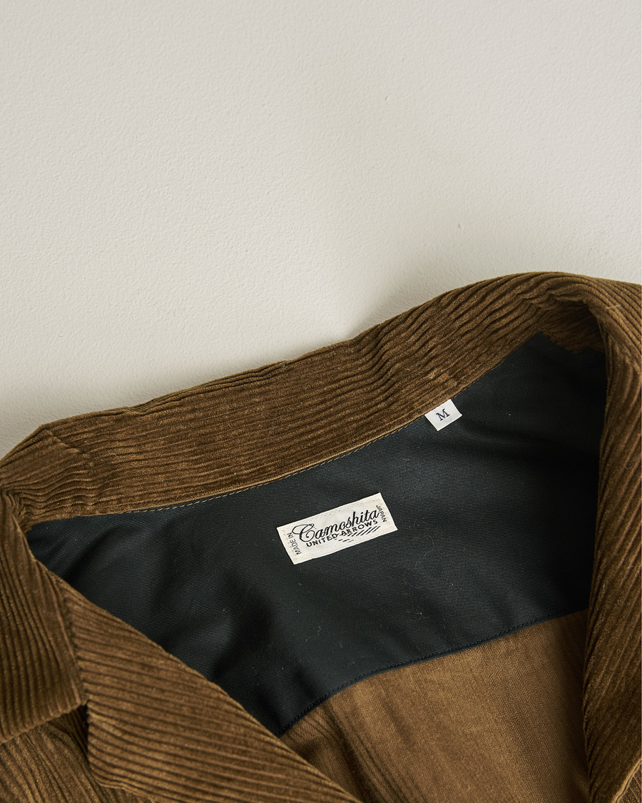 Mies | Kauluspaidat | Pre-owned | Camoshita Unlined Manchester Shirt Blouson Green M