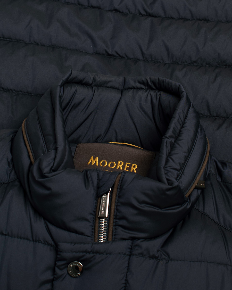 Mies | Takit | Pre-owned | MooRER Morfeo Down Vest Navy 52