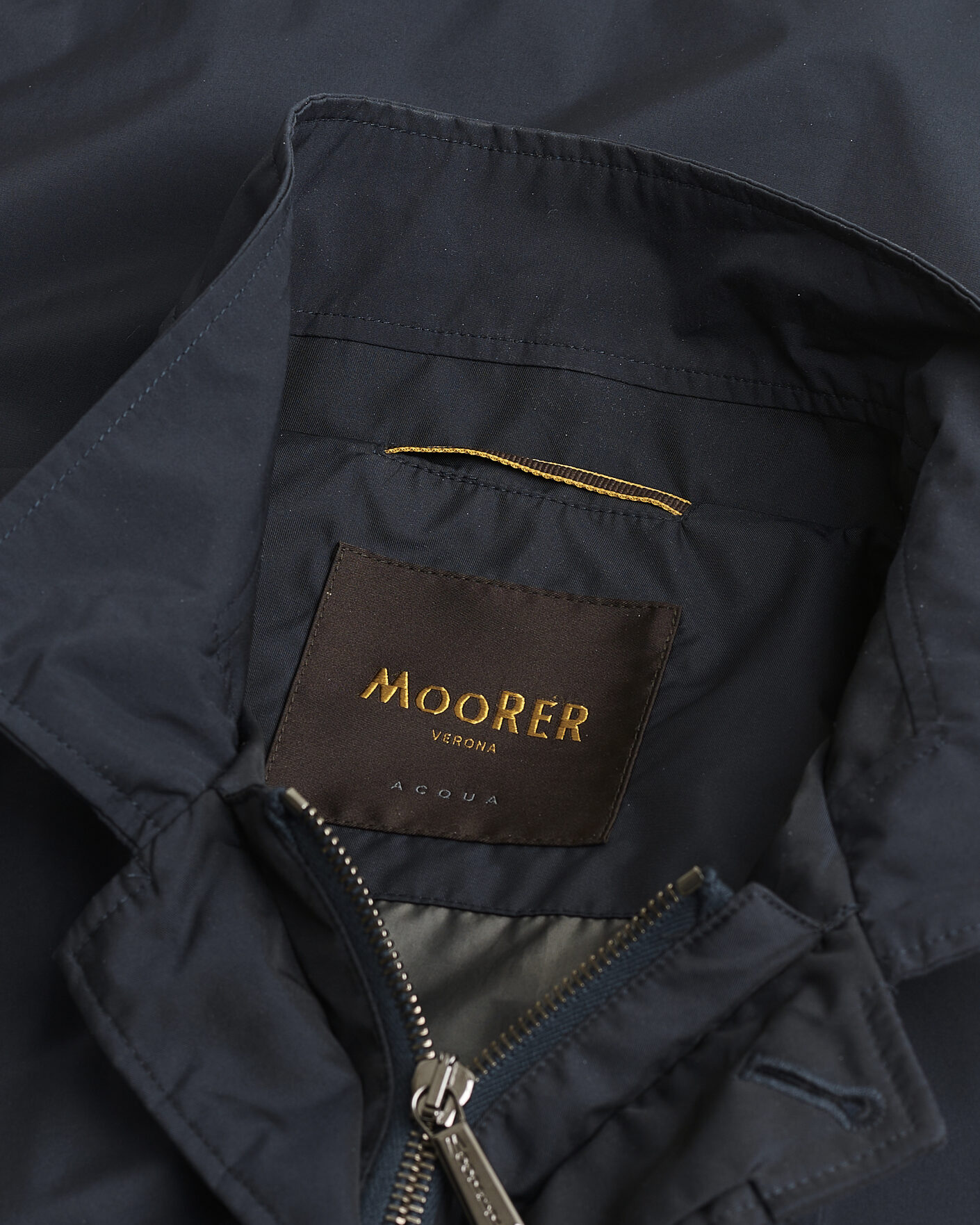 Mies | Pre-owned Takit | Pre-owned | MooRER Waterproof Nylon Field Jacket Navy 50