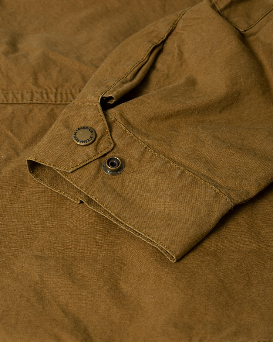 Mies | Takit | Pre-owned | Barbour International Summer Wash Duke Casual Jacket Khaki Sand L
