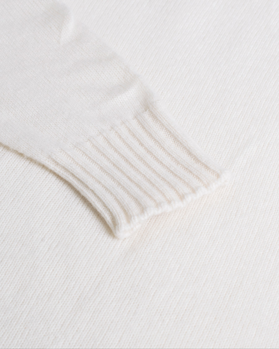 Mies | Puserot | Pre-owned | Altea Wool/Cashmere Crew Neck Sweater Latte