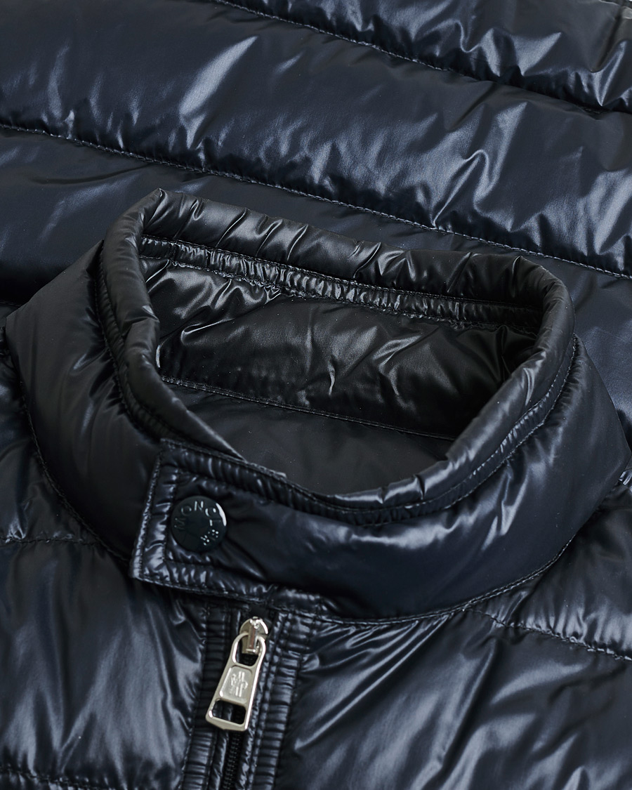 Mies | Moncler Gui Vest Navy | Pre-owned | Moncler Gui Vest Navy