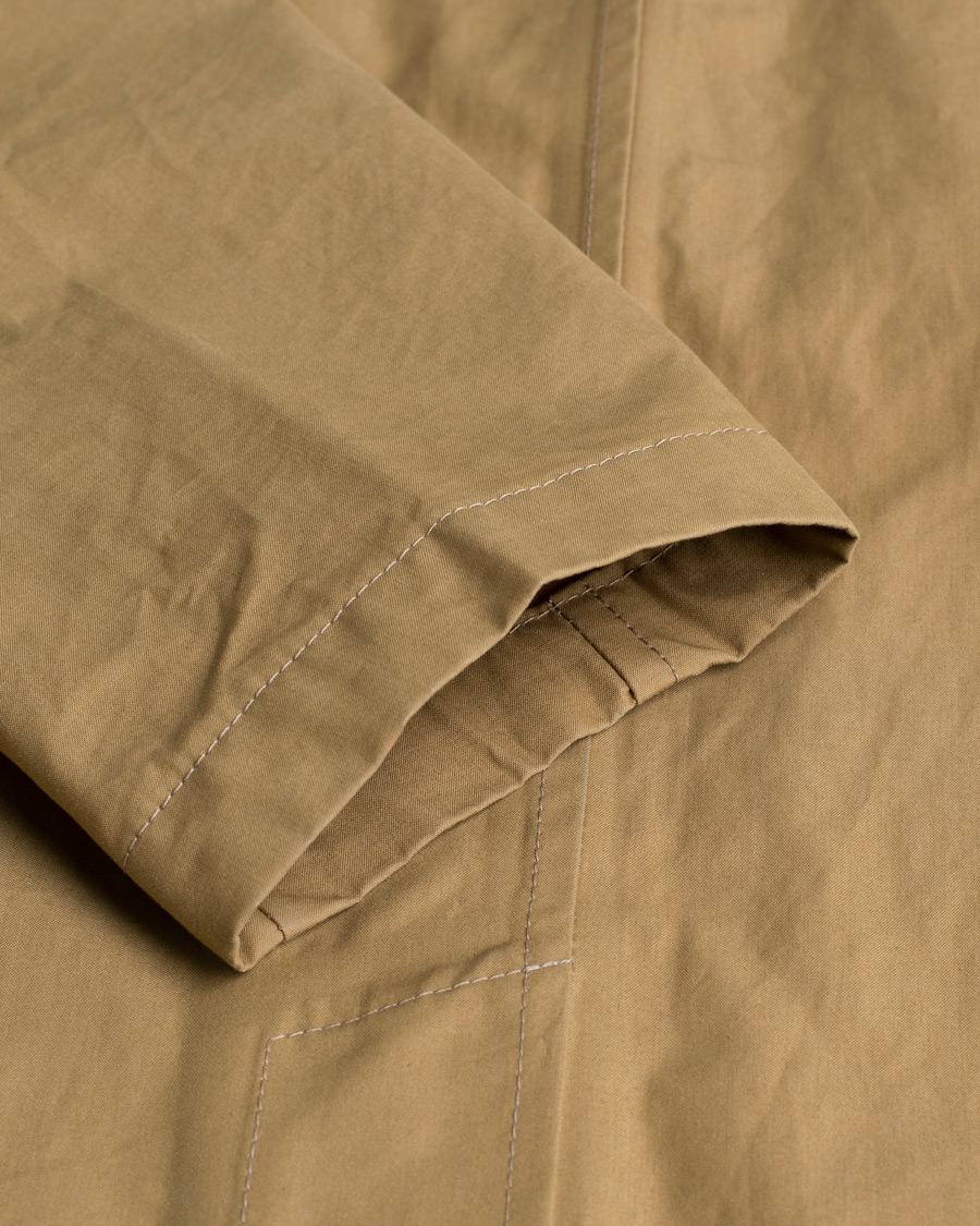 Mies | Takit | Pre-owned | Private White V.C. Unlined Cotton Ventile Mac Coat 3.0 Mustard