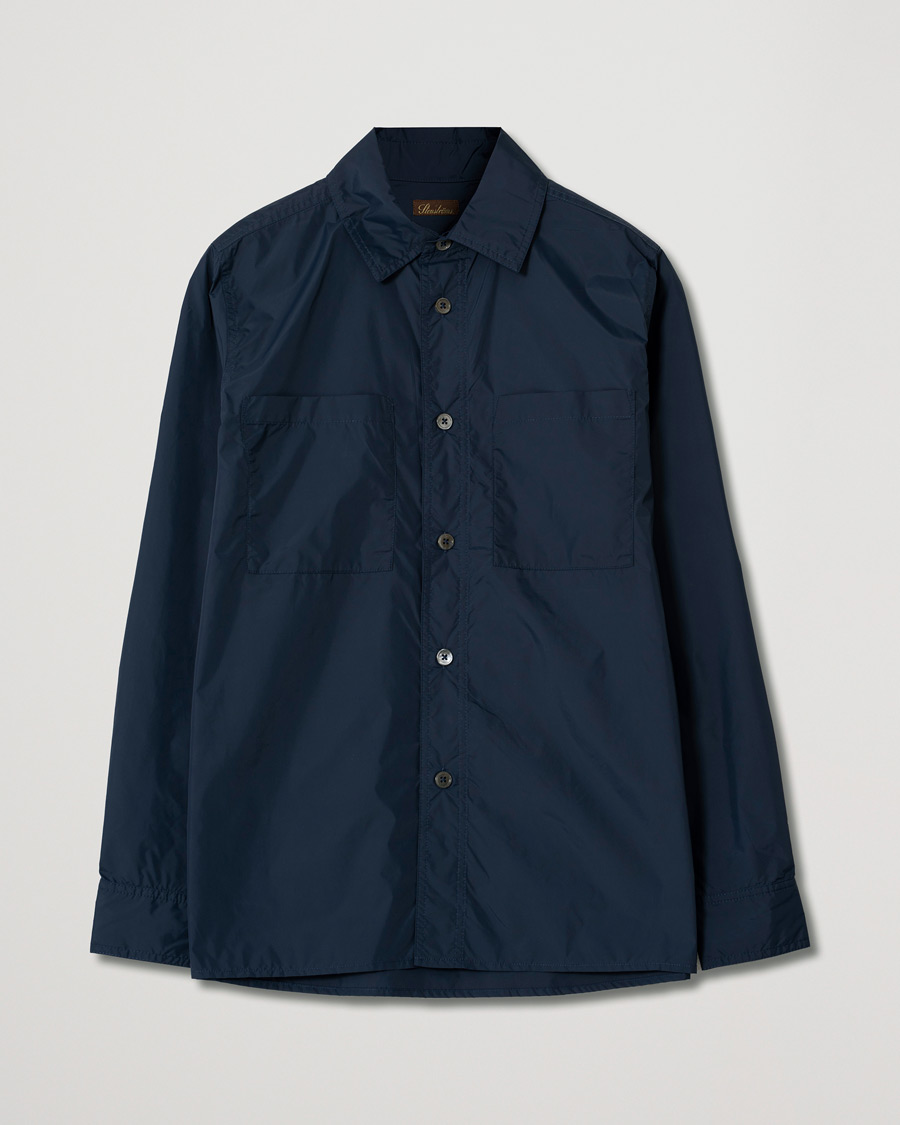 Mies | Pre-owned Kauluspaidat | Pre-owned | Stenströms Nylon Overshirt Navy