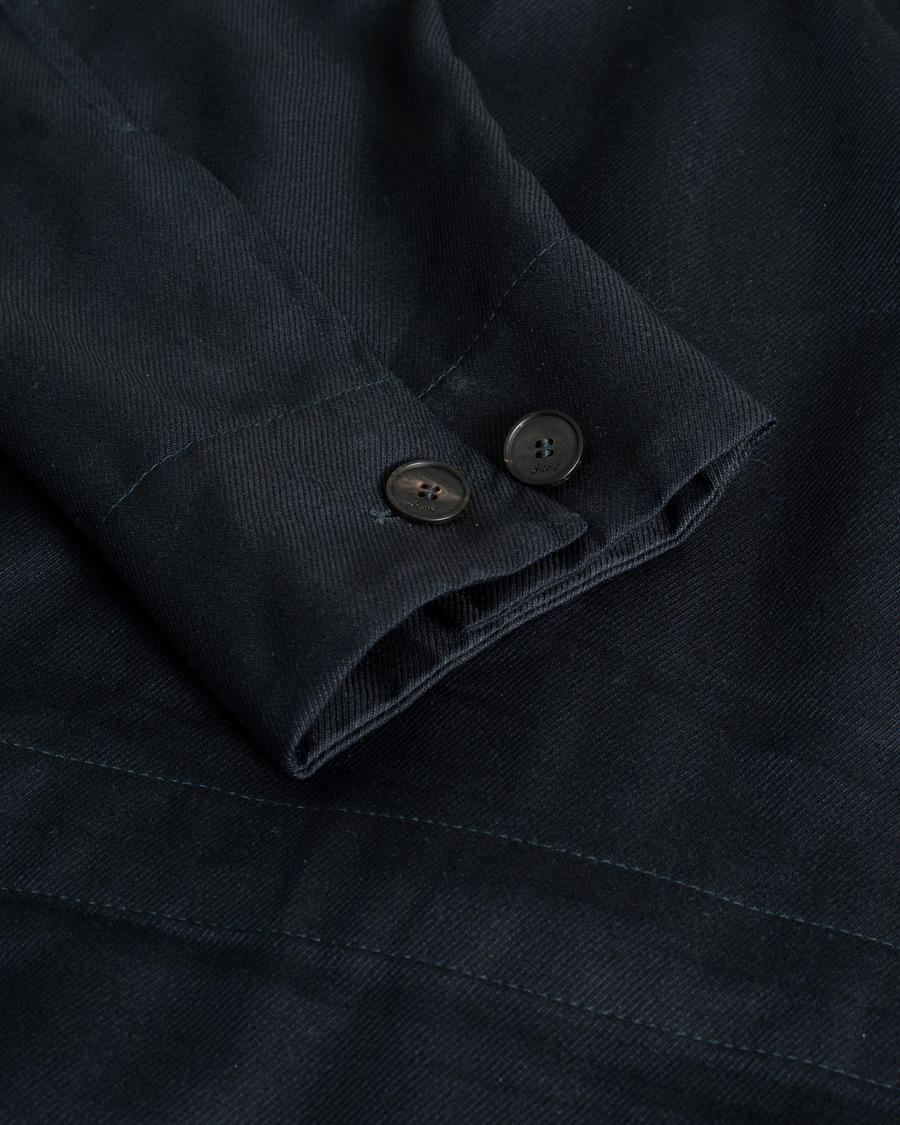 Mies | Takit | Pre-owned | Brioni Light Wool Sahariana Navy