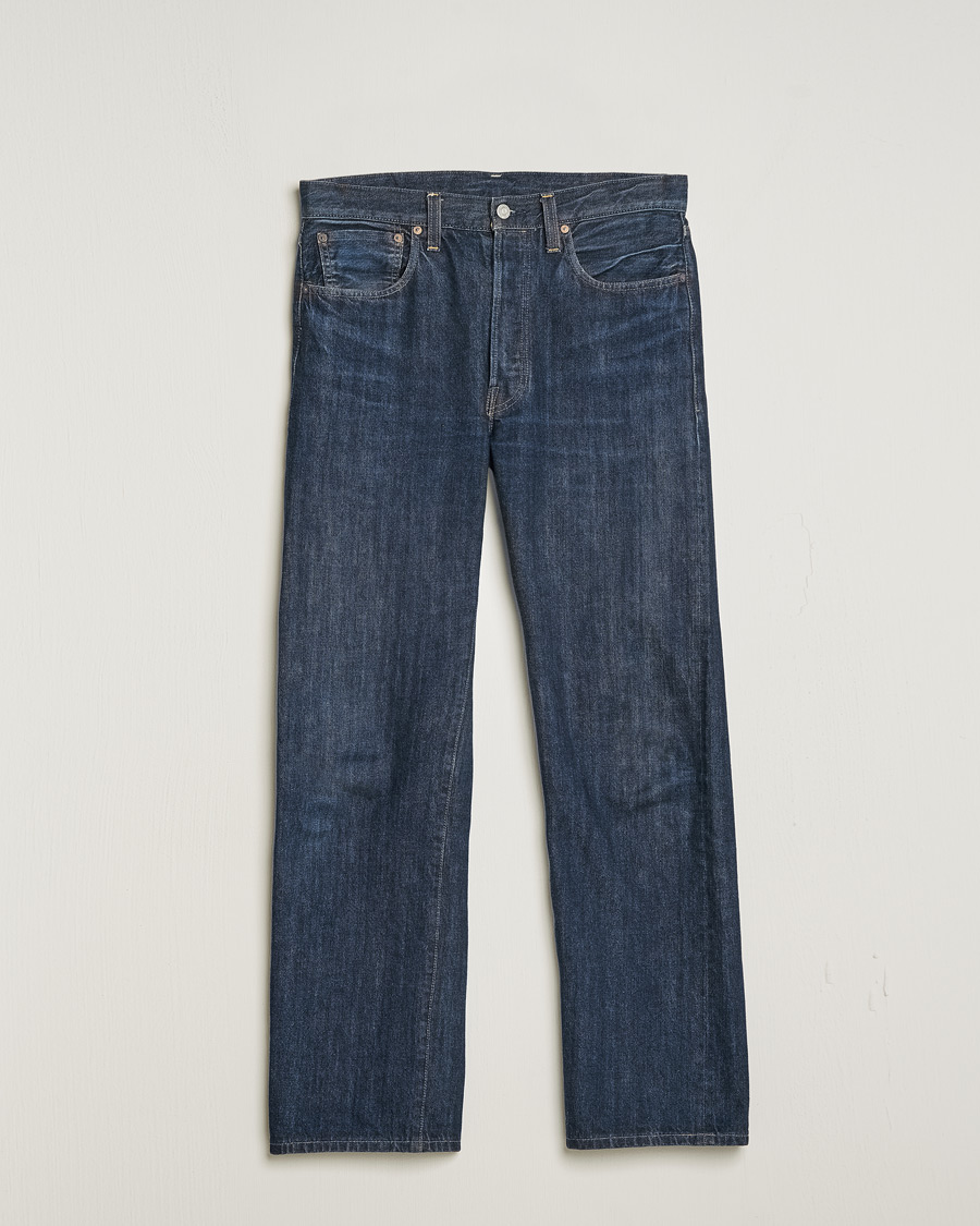 Mies | Farkut | Pre-owned | Levi's Vintage Clothing 1947 Straight Slim Fit 501 Selvedge Jeans New Rinse