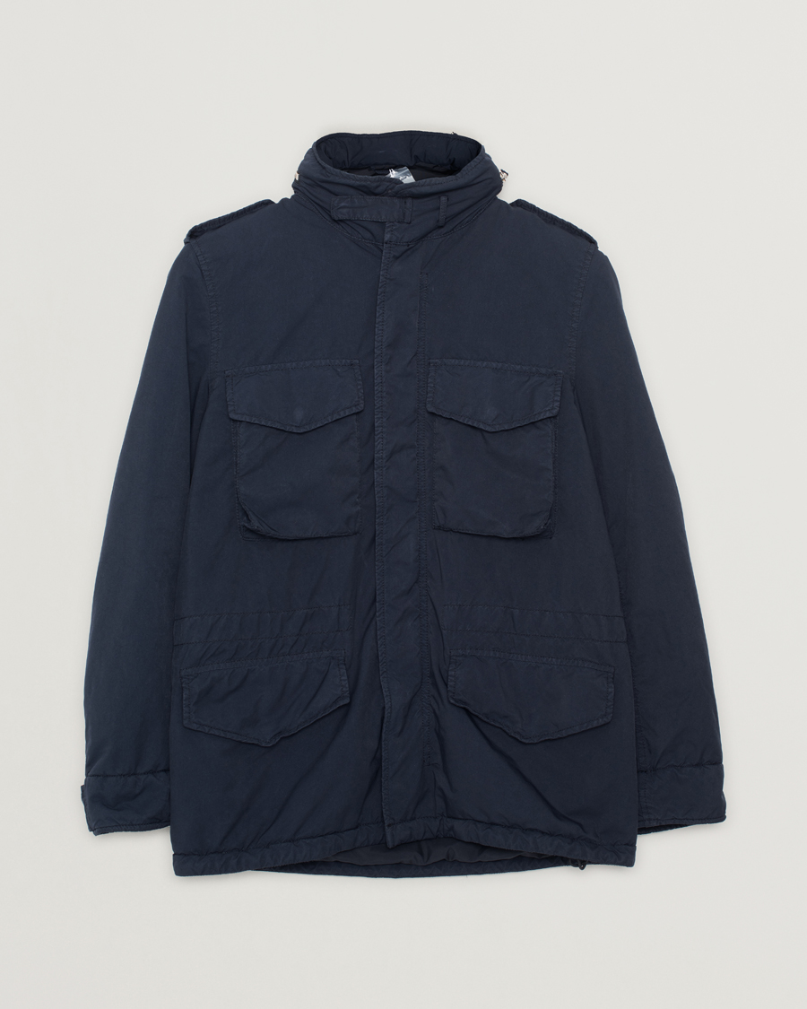 Mies | Takit | Pre-owned | Aspesi Garment Dyed Field Jacket Navy