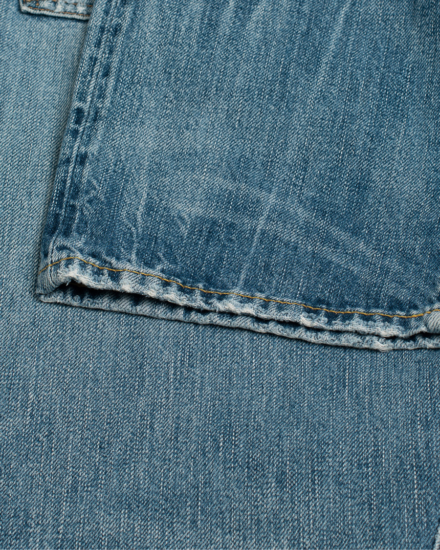 Mies | RRL Slim Fit 5-Pocket Denim Light Wash W33 | Pre-owned | RRL Slim Fit 5-Pocket Denim Light Wash W33