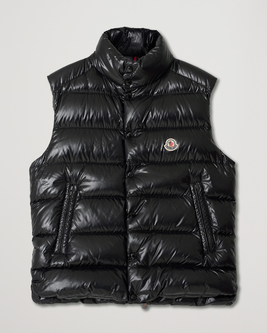 Mies | Takit | Pre-owned | Moncler Tibb Down Vest Black