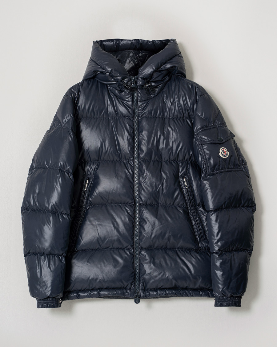 Mies | Takit | Pre-owned | Moncler Ecrins Gloss Down Jacket Navy