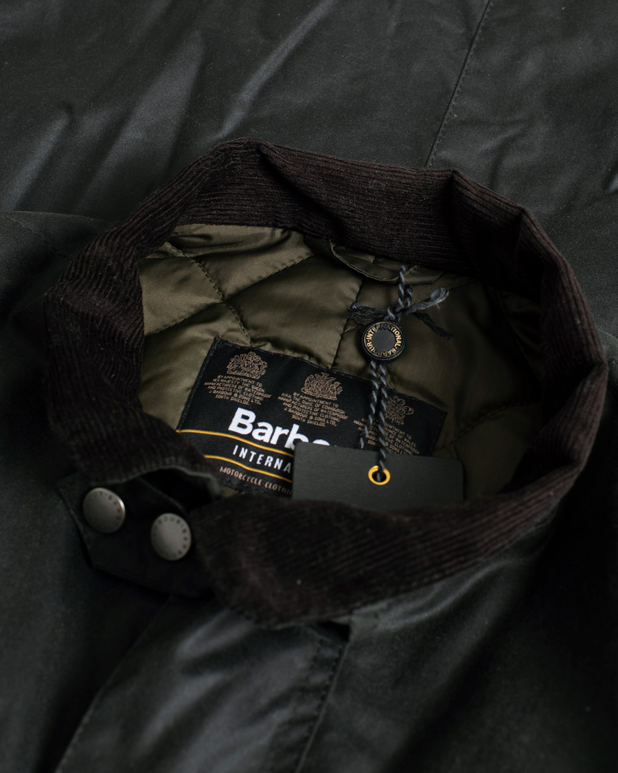 Mies | Takit | Pre-owned | Barbour International Duke Jacket Sage