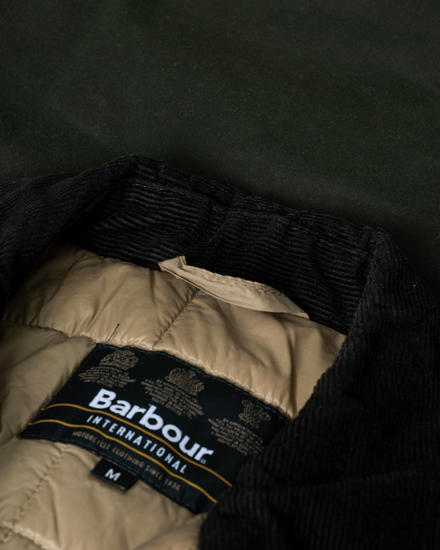 Mies | Takit | Pre-owned | Barbour International Steve McQueen Workers Wax Jacket Sage