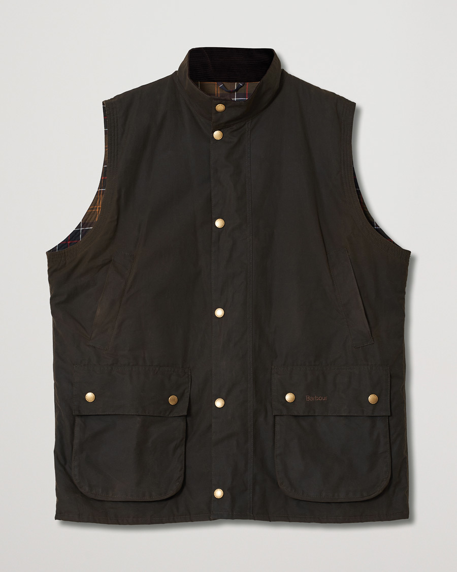 Mies | Takit | Pre-owned | Barbour Lifestyle New Westmorland Waxed Vest Olive