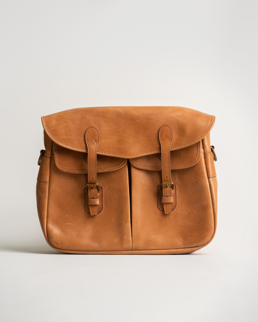 Mies | Polo Ralph Lauren Leather Duffle Bag Natural | Pre-owned | Polo Ralph Lauren Leather Duffle Bag Natural