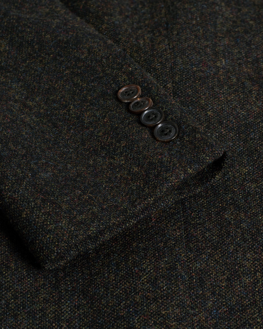Mies | Pikkutakit | Pre-owned | Walker Slater Edward Wool Donegal Blazer Dark Brown