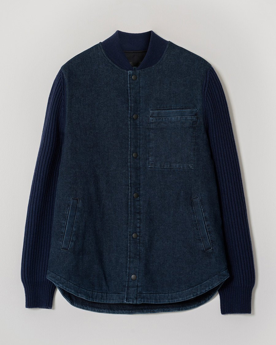 Mies | Takit | Pre-owned | Dondup Denim Hybrid Jacket Dark Indigo 50