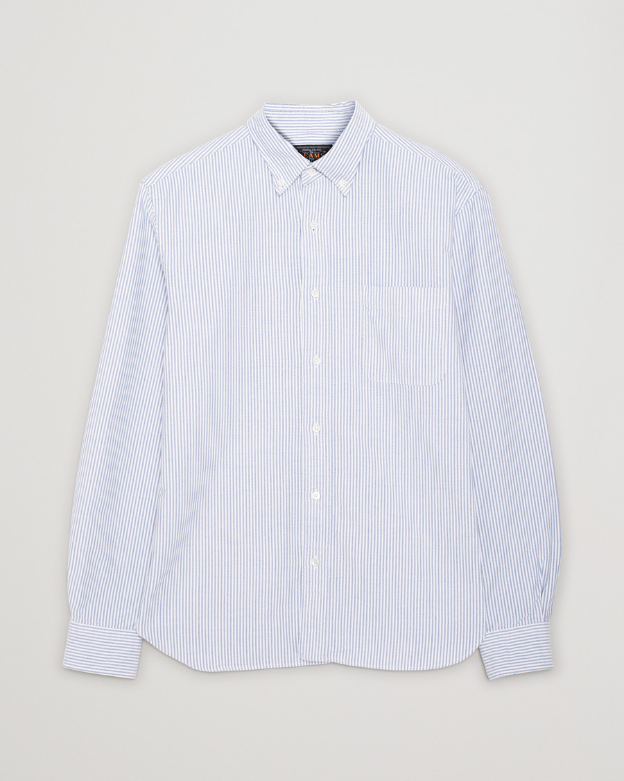 Mies | Kauluspaidat | Pre-owned | BEAMS PLUS Oxford Button Down Shirt Blue Stripe