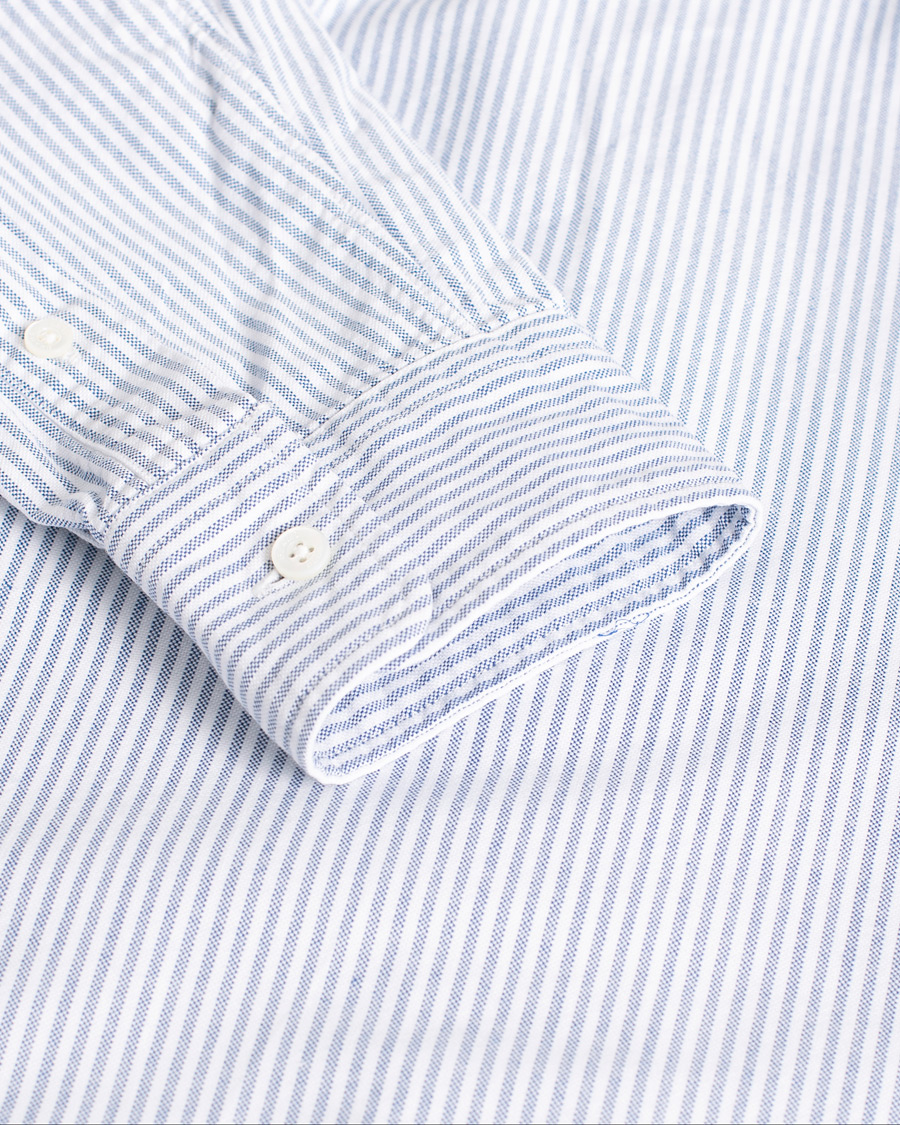 Mies | Kauluspaidat | Pre-owned | BEAMS PLUS Oxford Button Down Shirt Blue Stripe