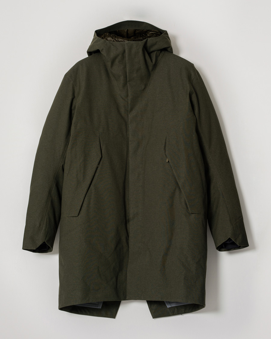 Mies | Takit | Pre-owned | Arc'teryx Veilance Monitor Down TW Coat Olive Heather