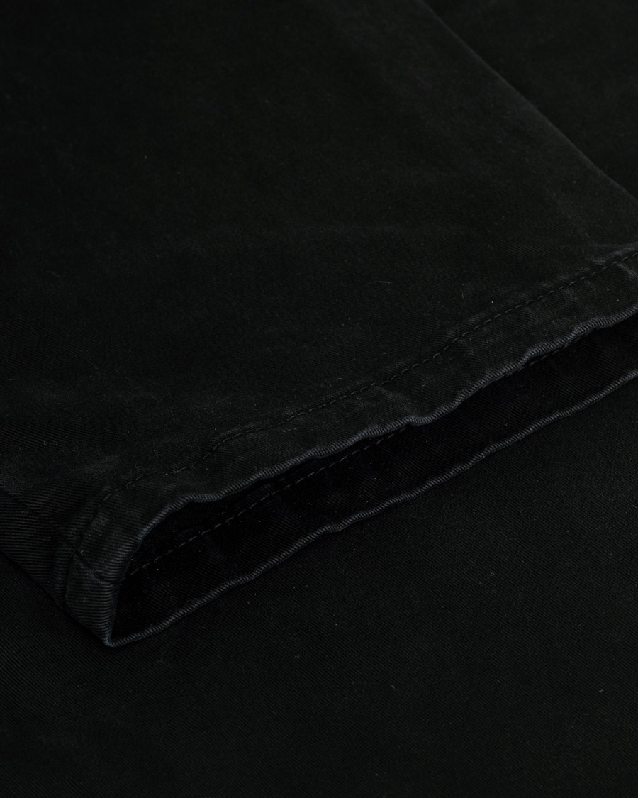 Mies | Housut | Pre-owned | Briglia 1949 Slim Fit Cotton Stretch Chino Black