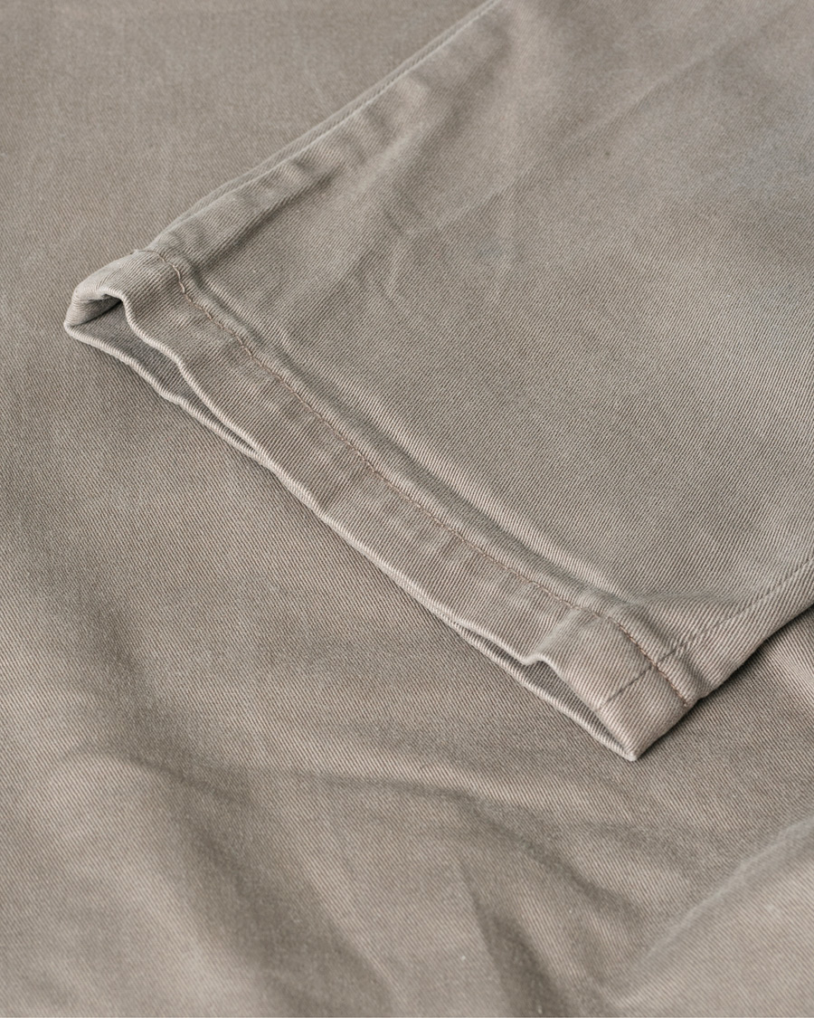 Mies | Housut | Pre-owned | Briglia 1949 Slim Fit Cotton Stretch Chino Taupe