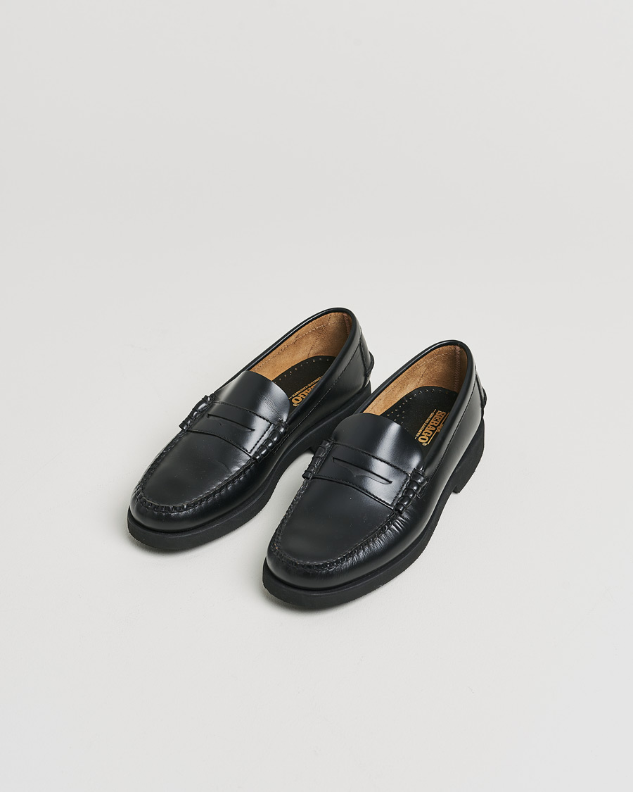 Mies | Sebago Dan Polaris Loafer Black | Pre-owned | Sebago Dan Polaris Loafer Black