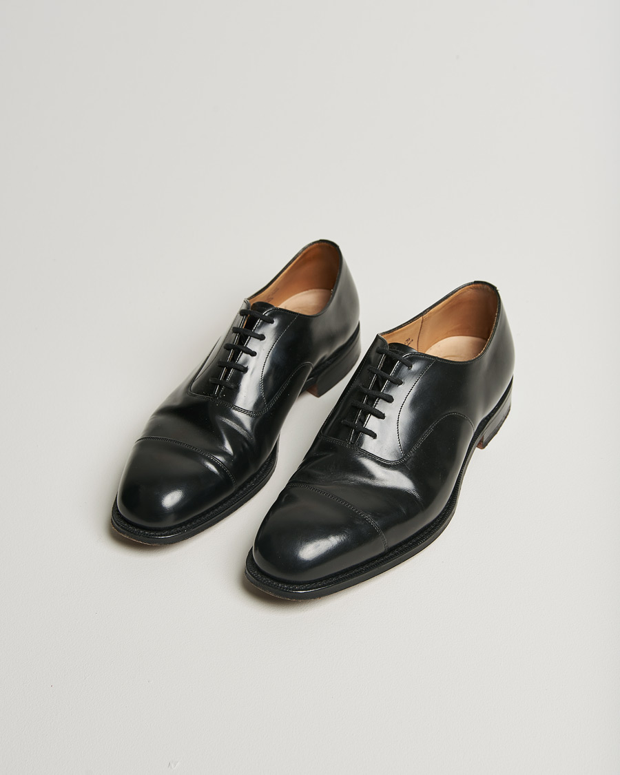 Mies | Church's Consul Calf Leather Oxford Black | Pre-owned | Church's Consul Calf Leather Oxford Black