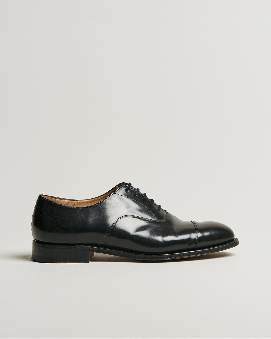 Mies | Church's Consul Calf Leather Oxford Black | Pre-owned | Church's Consul Calf Leather Oxford Black