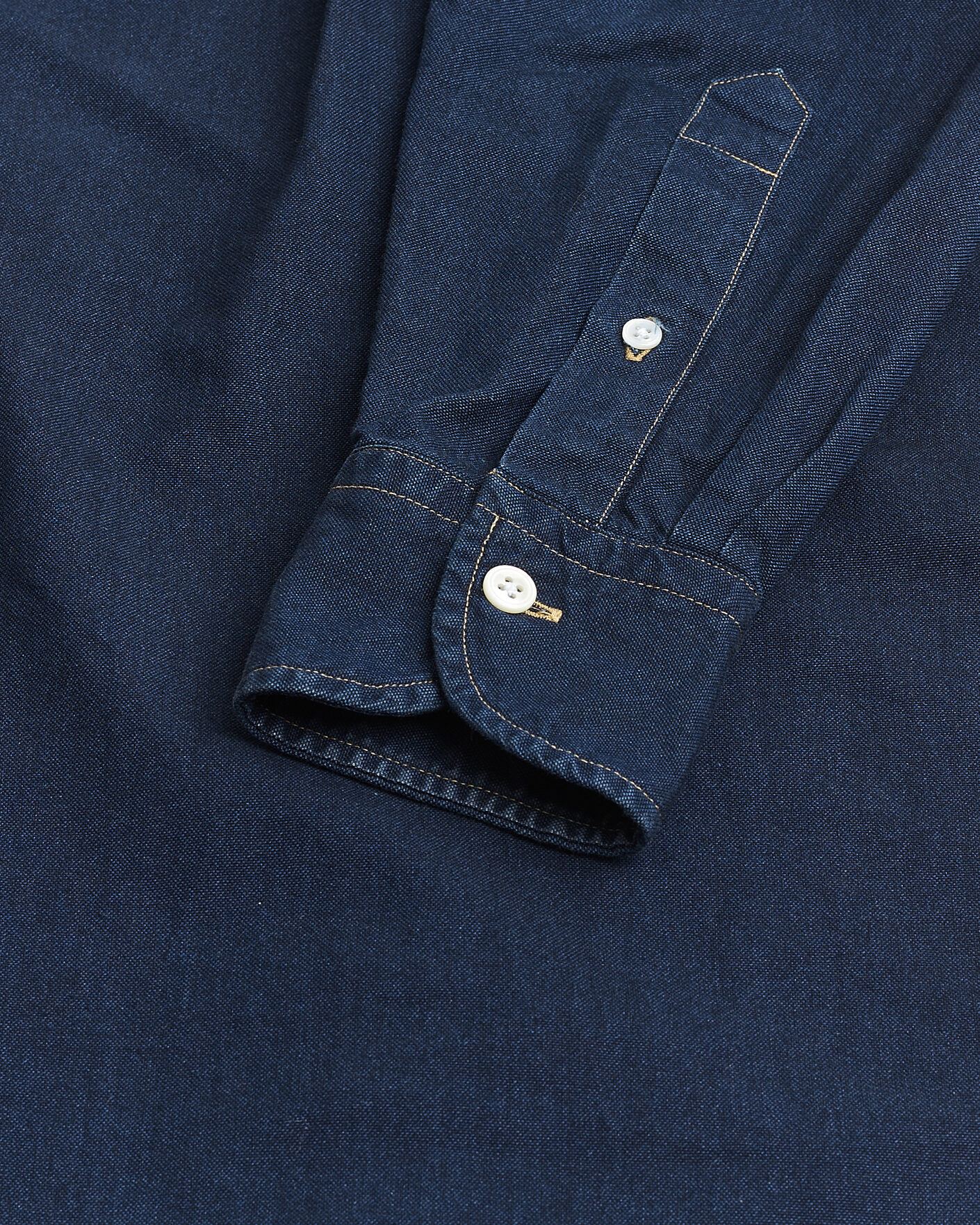 Mies | Pre-owned Kauluspaidat | Pre-owned | Drake's The American Flap B.O Oxford Shirt Navy 15,5(39 - M)