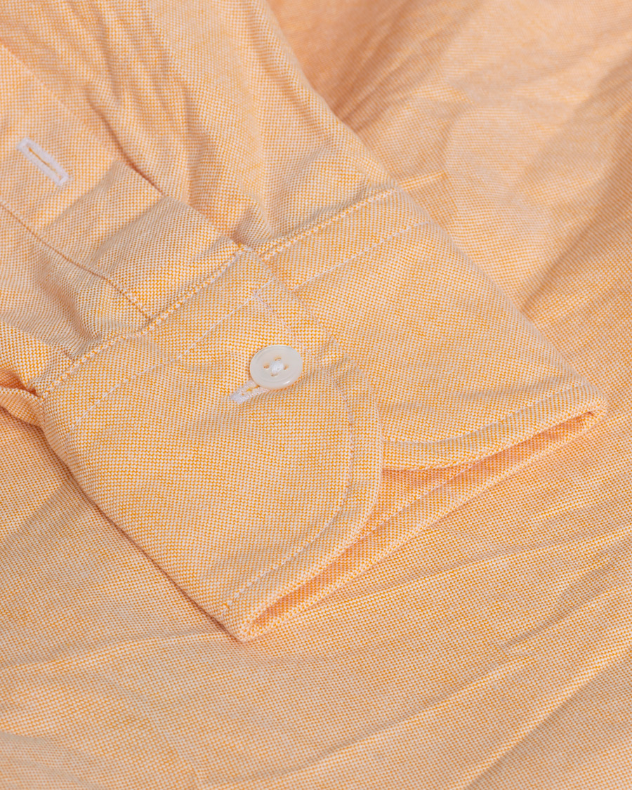 Mies | Kauluspaidat | Pre-owned | Drake's Button Down Oxford Shirt Orange 42 - L