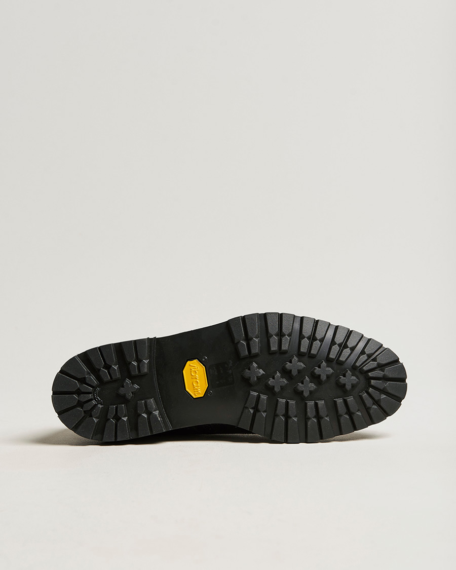 Mies | Pre-owned Pohjattavat kengät | Pre-owned | Crockett & Jones Pembroke Derbys Scotch Grain Vibram Black Calf UK6,5 - EU40,5