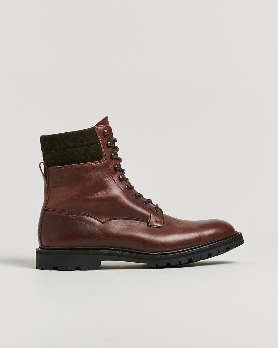 Mies | Pre-owned Kengät | Pre-owned | Crockett & Jones Ross Boot Vibram Sole Chocolate Hurricane Hide UK10 - EU44,5