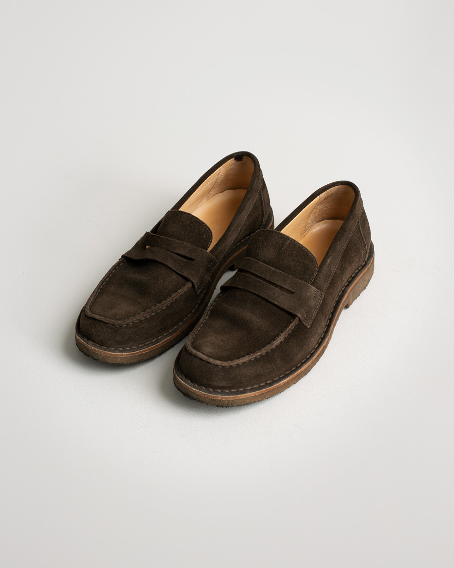 Mies | Astorflex Mokaflex Loafer Dark Brown Suede | Pre-owned | Astorflex Mokaflex Loafer Dark Brown Suede