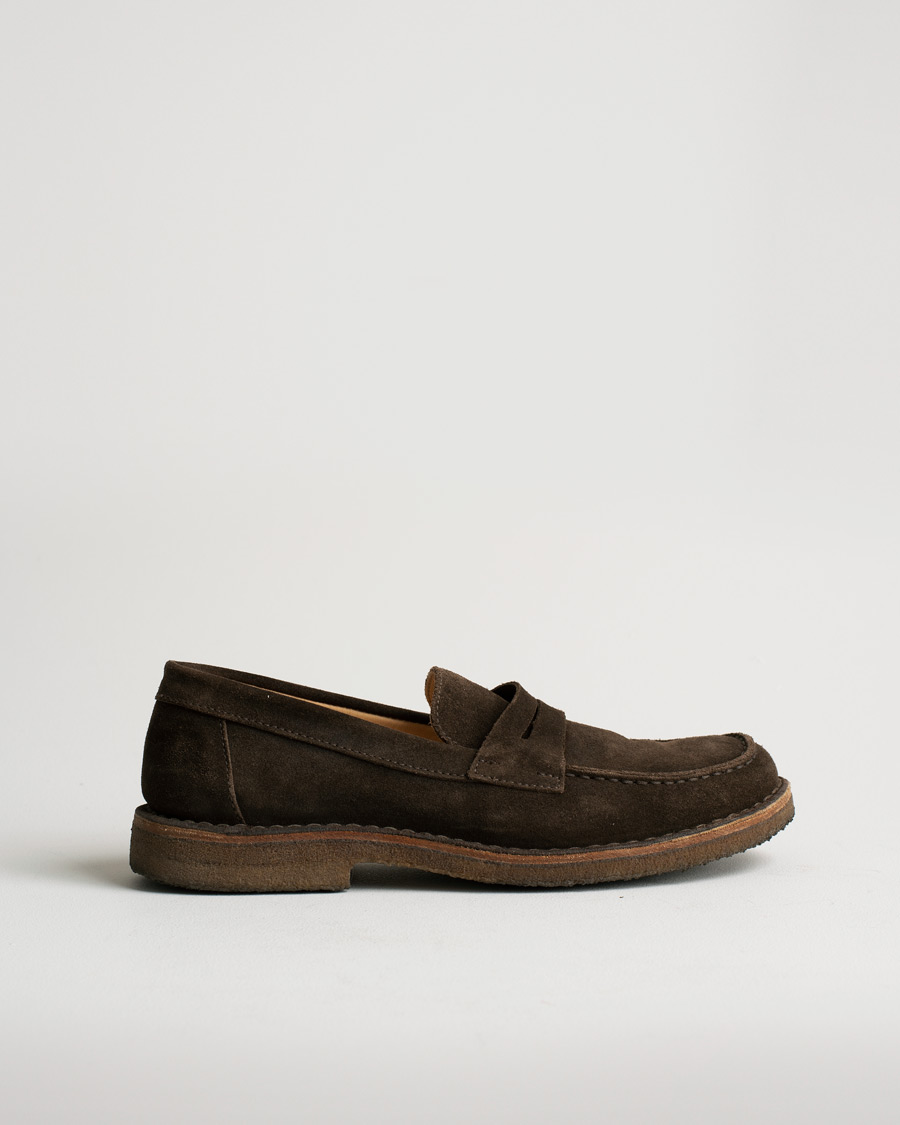 Mies | Astorflex Mokaflex Loafer Dark Brown Suede | Pre-owned | Astorflex Mokaflex Loafer Dark Brown Suede