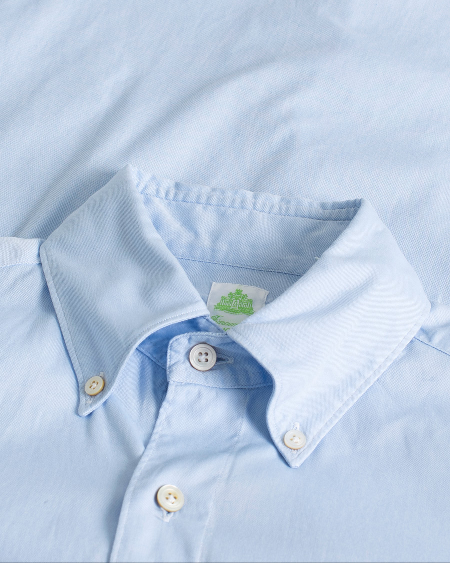 Mies | Kauluspaidat | Pre-owned | Finamore Napoli Tokyo Slim Fit Oxford Shirt Light Blue