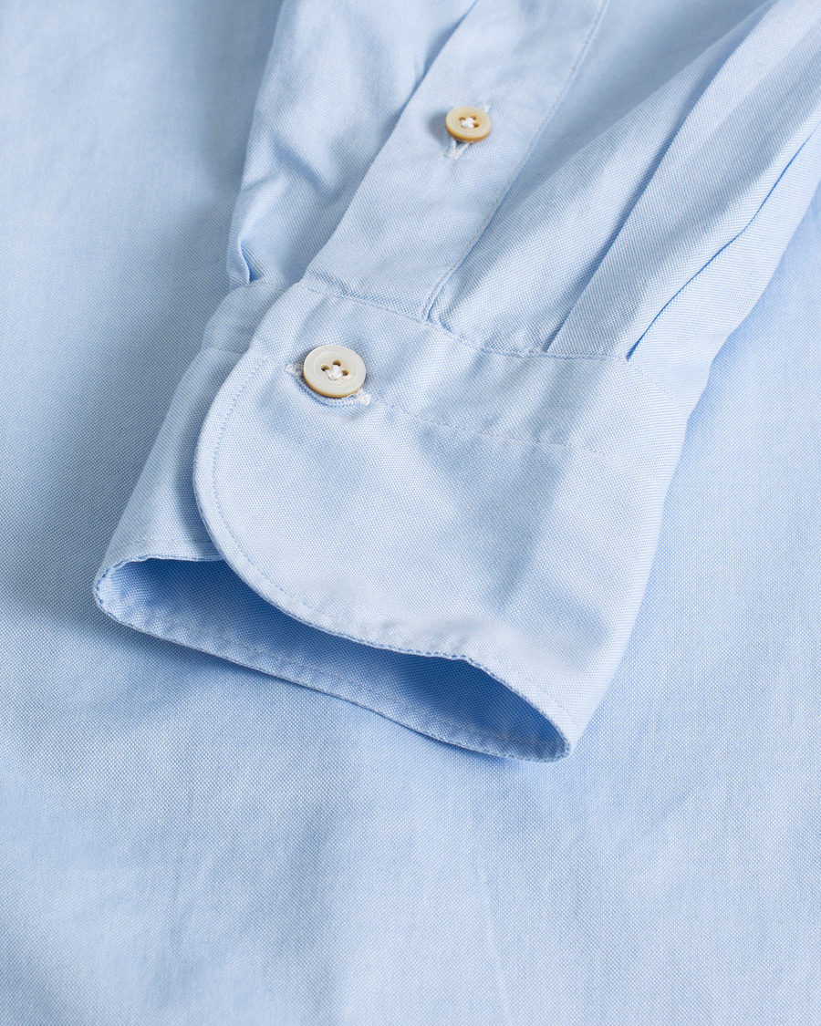 Mies | Kauluspaidat | Pre-owned | Finamore Napoli Tokyo Slim Fit Oxford Shirt Light Blue