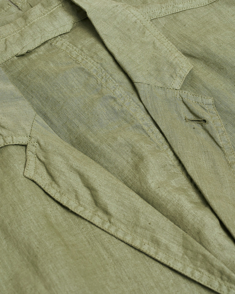 Mies | Pikkutakit | Pre-owned | Aspesi Samuraki Linen Blazer Military