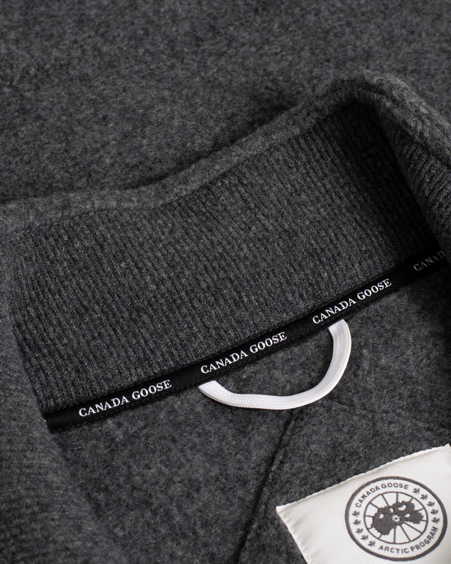 Mies | Takit | Pre-owned | Canada Goose Mersey Fleece Vest Quarry Grey