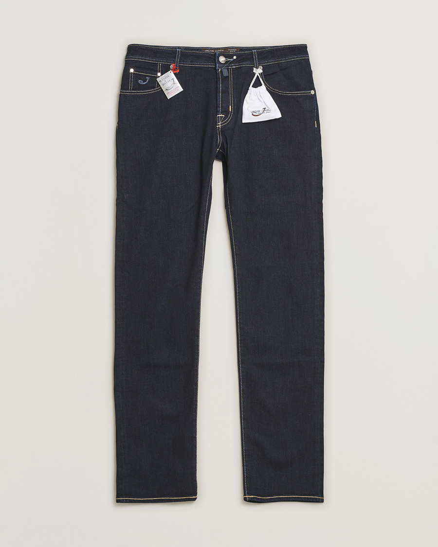 Mies | Farkut | Pre-owned | Jacob Cohën 620 Stretch Jeans Medium Dark W37