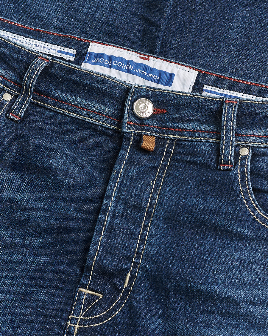Mies | Pre-owned Farkut | Pre-owned | Jacob Cohën Bard 688 Slim Fit Stretch Jeans Medium Dark W34