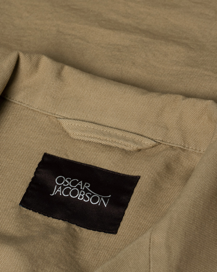 Mies | Takit | Pre-owned | Oscar Jacobson Wester Cotton Field Jacket Beige 54