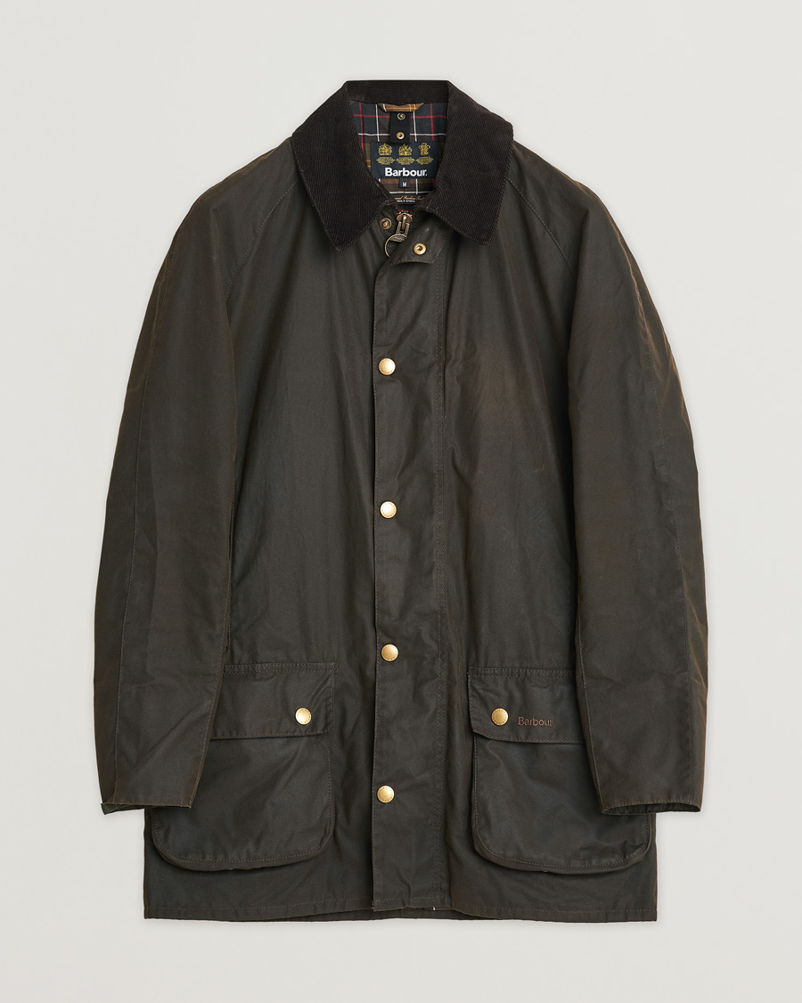 Mies | Barbour Lifestyle Beausby Waxed Jacket Olive | Pre-owned | Barbour Lifestyle Beausby Waxed Jacket Olive